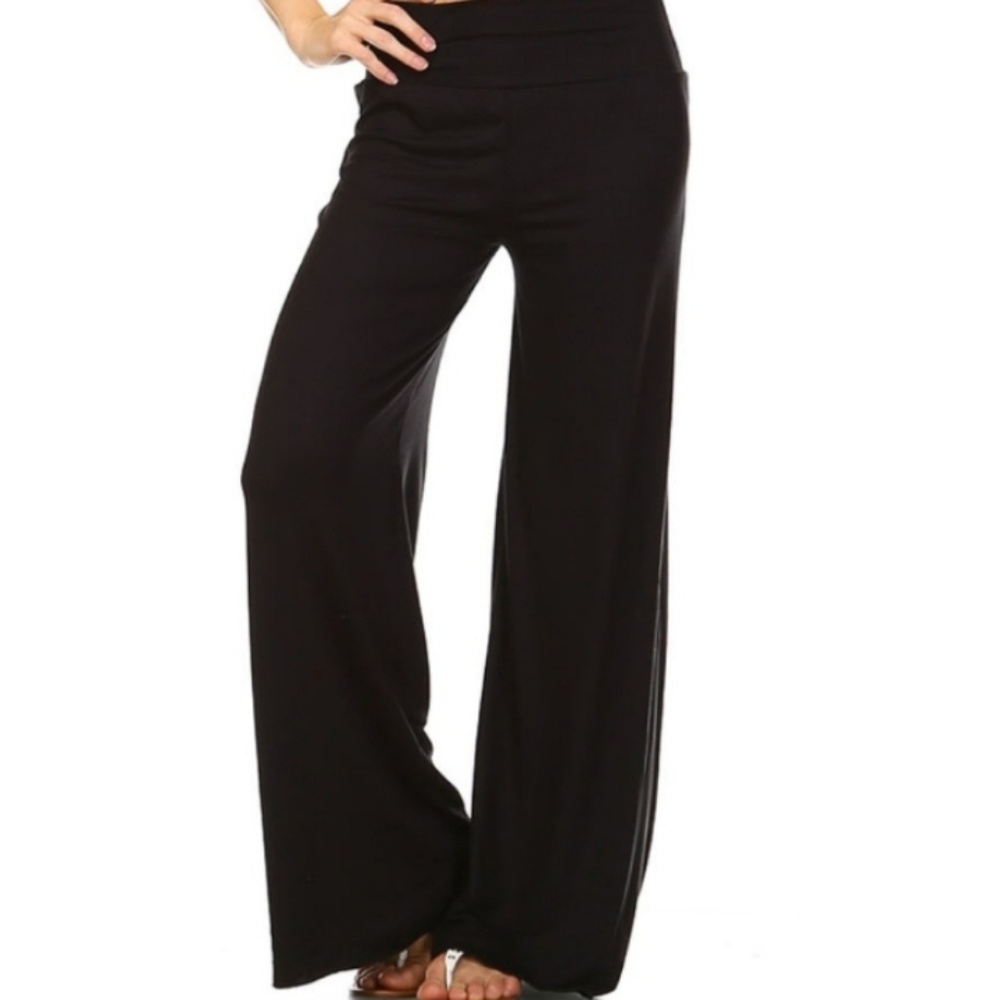 Wide Leg Palazzo Pants - Picture 5 of 5